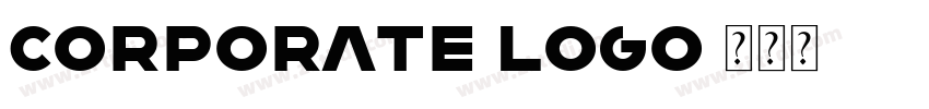 Corporate Logo字体转换